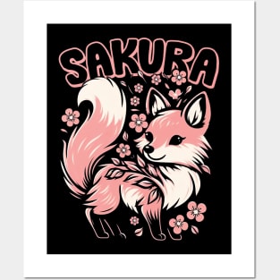 Sakura Fox Posters and Art